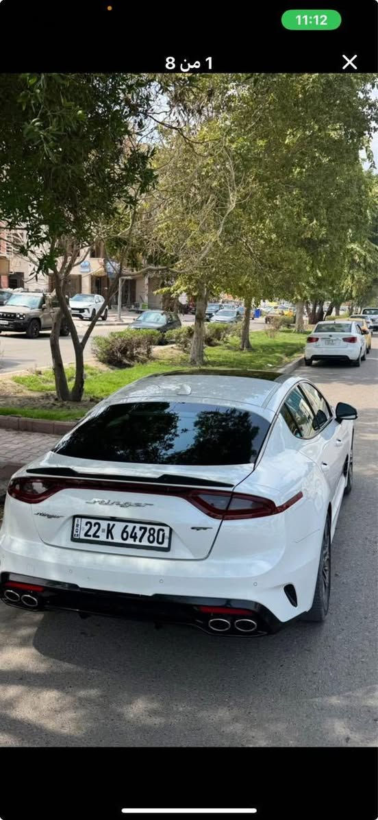 مساء الخير 
كيا ستنكر 2019
Gt2 
فول مواصفات
حادثها قطعة وحدة فقط بدون ايرباك او تبديل
السيارة عليها برمجة وتزويد شي قليل ومرتب 
السعر 180$ وبيها مجال 
***********
