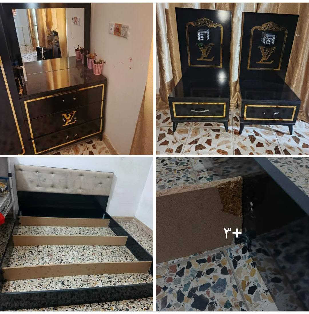 تخم قنفات مستخدم 3 قنفات فقط بدون كراسي ٨ مقاعد السعر ١٧٥ ألف
ميز مراية و قطعتين جانبيات للجربايه و جربايه بيها نقص خشبه غطاء السعر ١٥٠ ألف جرباية + ميز امراية + قطعتين جانبيات للجرباية 
فقط الجرباية بيها نقص لوح الخشب الغطاء وبيها خشبه موضحه بالصوره مكسوره    السعر 100 قفل 

جرباية اطفال حديد طابقين وتكدر تفصلهم كل طابق لوحده 
وياهم دوشك 1 ضغط عاااالي السعر 50 قفففففل 

ميز خشب 5 طوابق سعره 50 ألف بي شويه تلف ما مأثر

الحسينية قرب الجسر وات ساب 
***********
