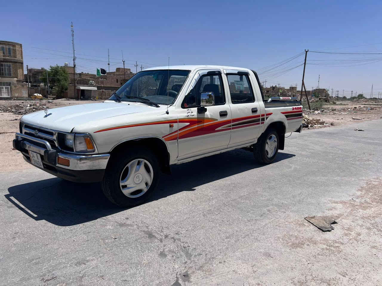 للبيع بيكم تيوته موديل 92 رقم بصره نكليزي تحويل ثاني يوم سنويه الغايه 2031 مكينه وكير حداديه تخم تاير دوشمه جديده كهربائية باور ستيرن سياره جاهز مكان ناصريه قضاء الرفاعي رقم الهاتف ***********. *********** سعر 50 بيه مجال بسيط

