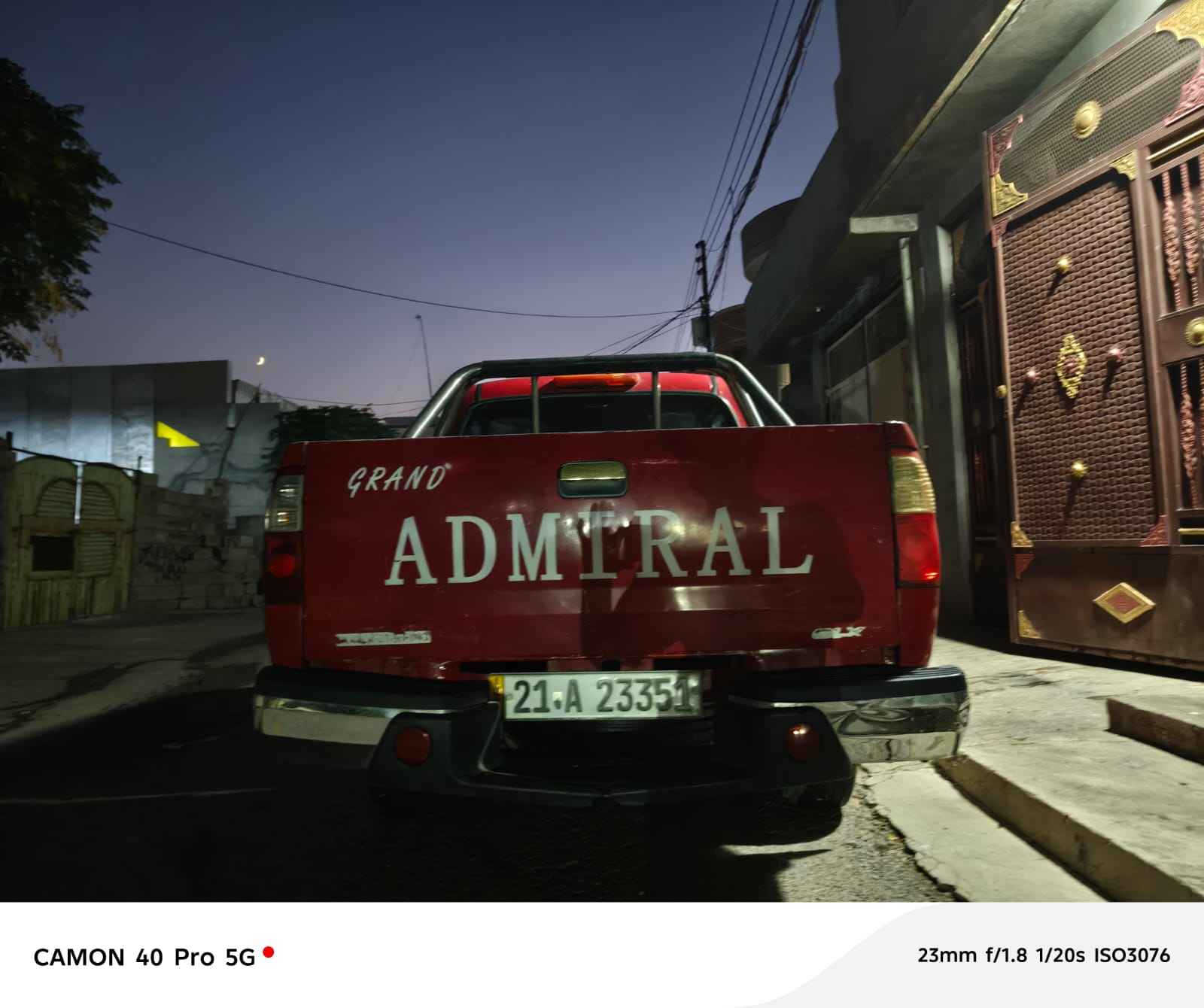 پیکاب ئەدمیرال 2013
ڕەقەم هەولێر 

60 وەرەقە و معاملە
حاجیاوا 
*********** رانية, السليمانية
