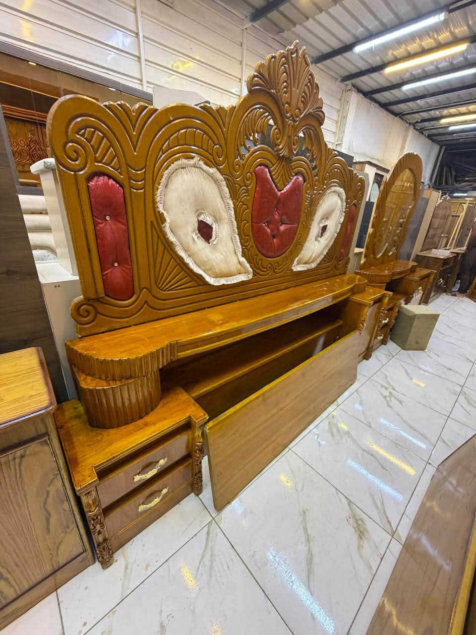 غرفة نوم مستخدمة نضافة 70‎%
صاج عراقي 
ضهر جرجوبة 
شغل وسط 
هدية طابوريا 
6 ملحق عالي 
سعرها 950
شد ونقل داخل بغداد مجاني محافظات بكروه
للحجز اخذ سكرين وتفضل وات ساب ***********
