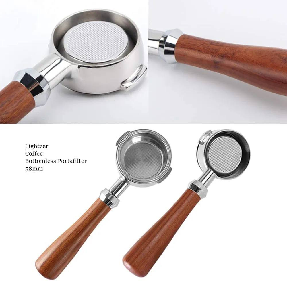 بورتافلتر بريميوم مكشوف 58 ملم من ماركة Lightzer

58mm Bottomless Naked Portafilter, Coffee Basket Filter included, Premium Coffee Accessories with 2 Ears 58 mm

مثالي لاجهزة Breville & Giggia

سعره 30 الف 

التواصل على الخاص او واتساب 
***********
