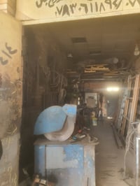 السلام وعليكم محل حداده   للايجار مع الكتر والمولده وملحقاته و موقع ال...