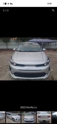 كيا ريو 2022دخول جديد 2024شهر ال٦ السياره مرقمه وجاهزه بأسمي مكاني بغد...