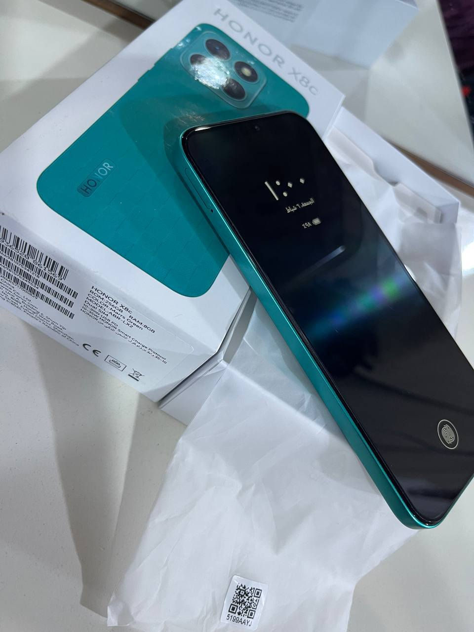 هونر X8c اخو الجديد
ذاكرة 256 عشوائية 8+8
ملحقاته كامله مع كفر ولاصق
(السعر 250) مع الضمان 
العنوان البصرة المشراك
‏‪***********‬‏ 📞
