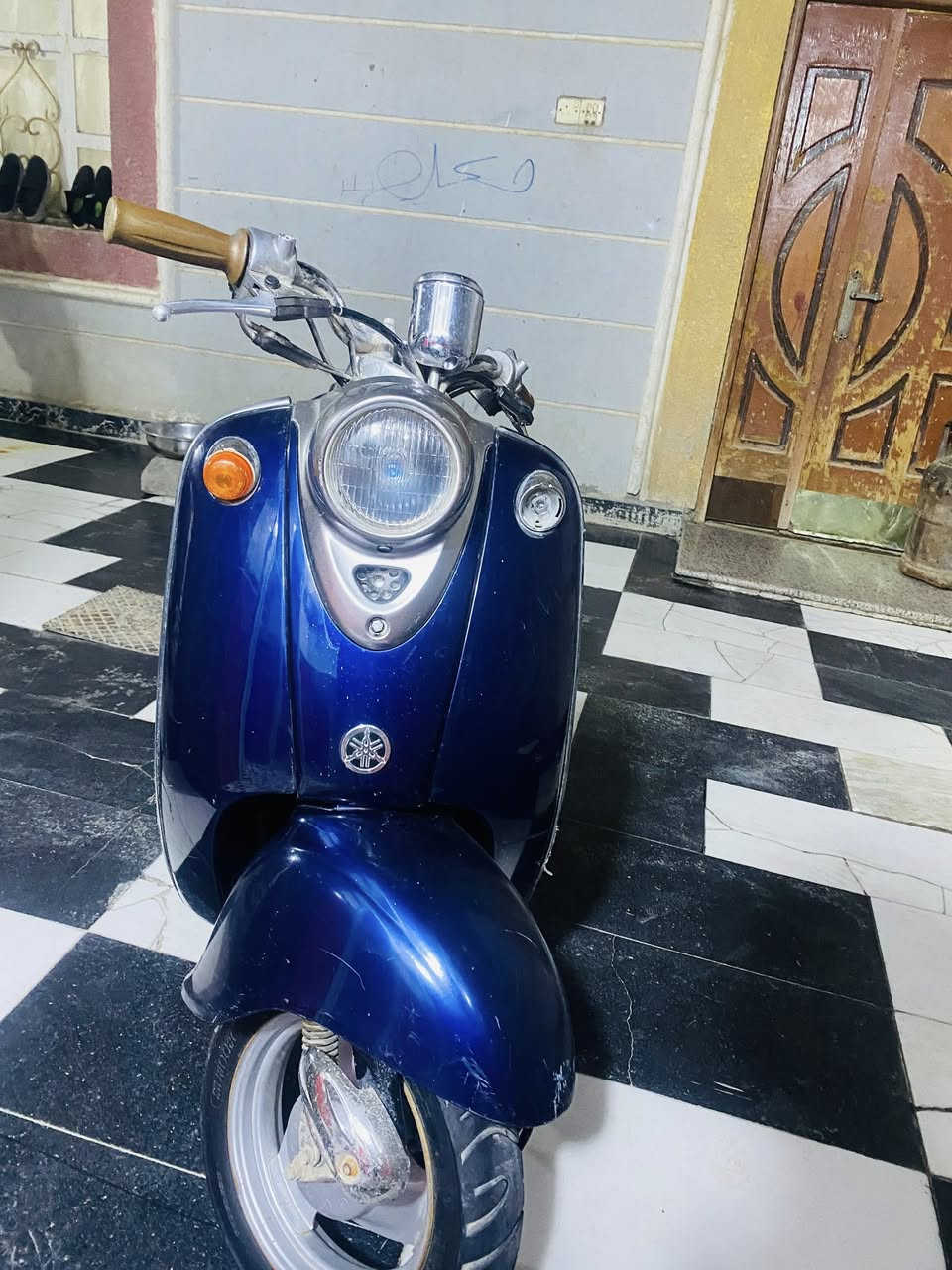 السلام عليكم دراجه مصريه جديده مطلعه ع ايدي شرط الفحص مامفتوحه البيع  شراي اتصل وتدلل ***********
