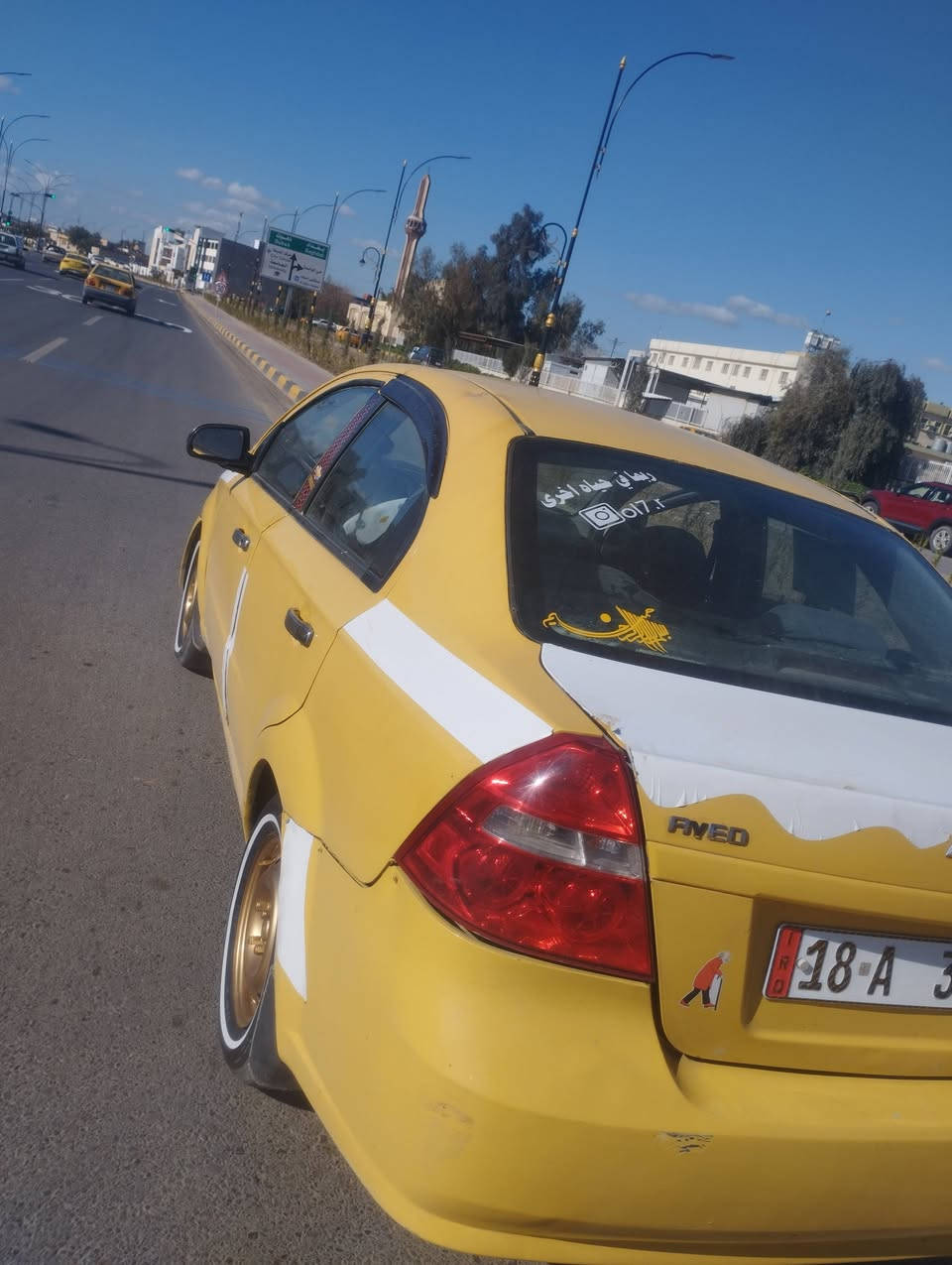 افيو موديل 9 للبيع او المراوسه
محرك وكير شرط رقم انكليزي بأسمي مشروع وطني السياره جاهزه للمراوسه والبيع  للاستفسار عل خاص او ***********
