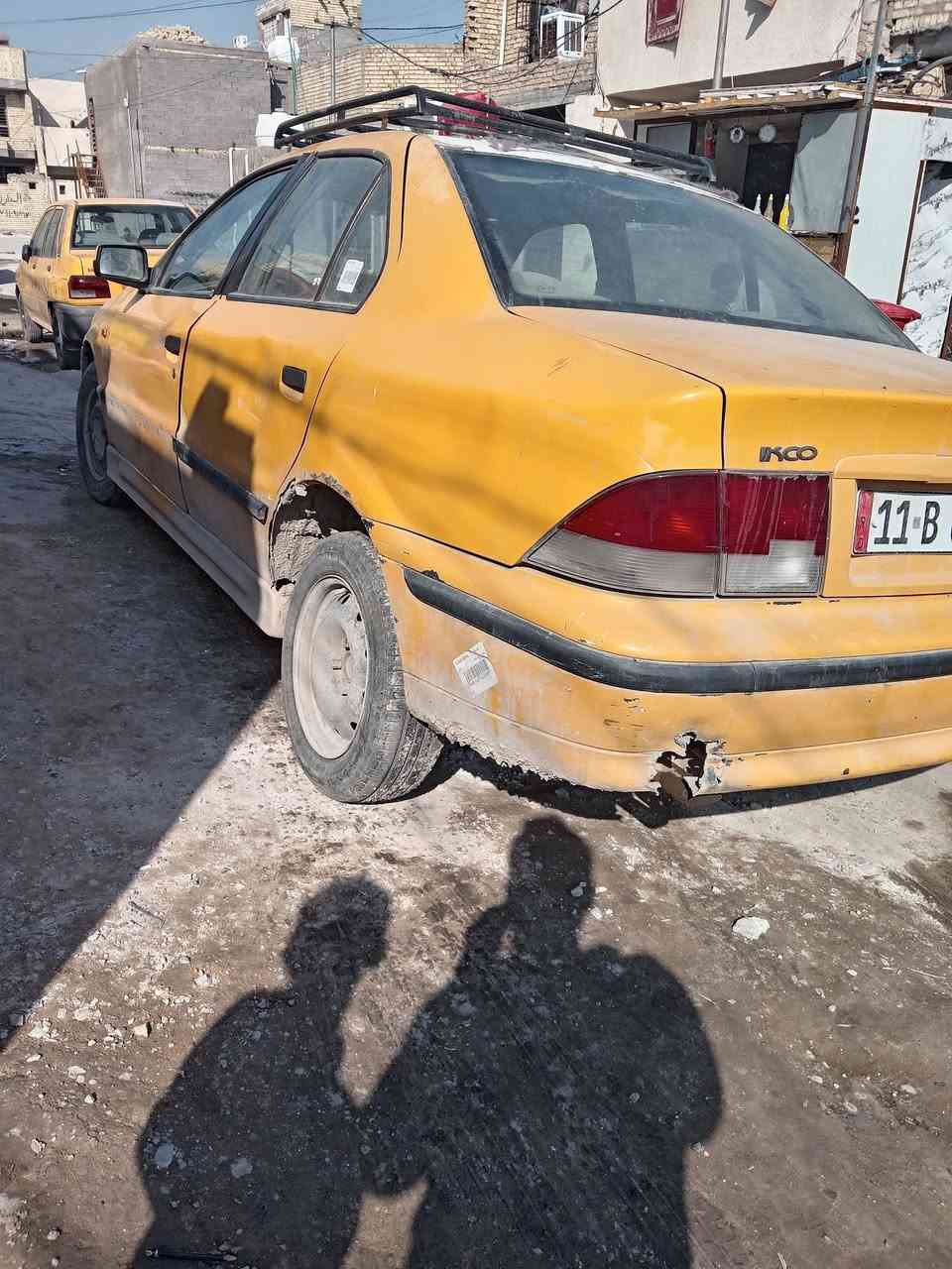 سلام عليكم سمند موديل11 سياره شغال وتمشي خير من الله بس اببع كوم حديد شرط تحويل كبل مكاتبه مروريه ***********
