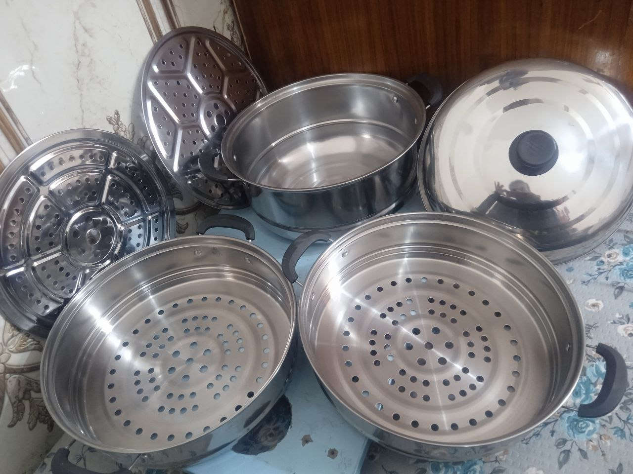 قدر  منتو بخار اربع طبقات السعر 35 بالكارتونة المكان المشخاب


**إذا كنت صاحب هذا الإعلان وتريد حذفه لأي سبب، رجاءا أرسل رسالة إلى الدعم الفني**