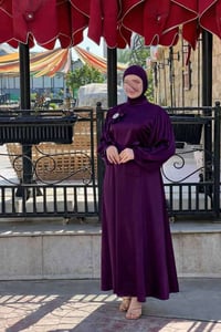 فستان زارا • بروش وحزام • مقاسات ٣٨-٤٨