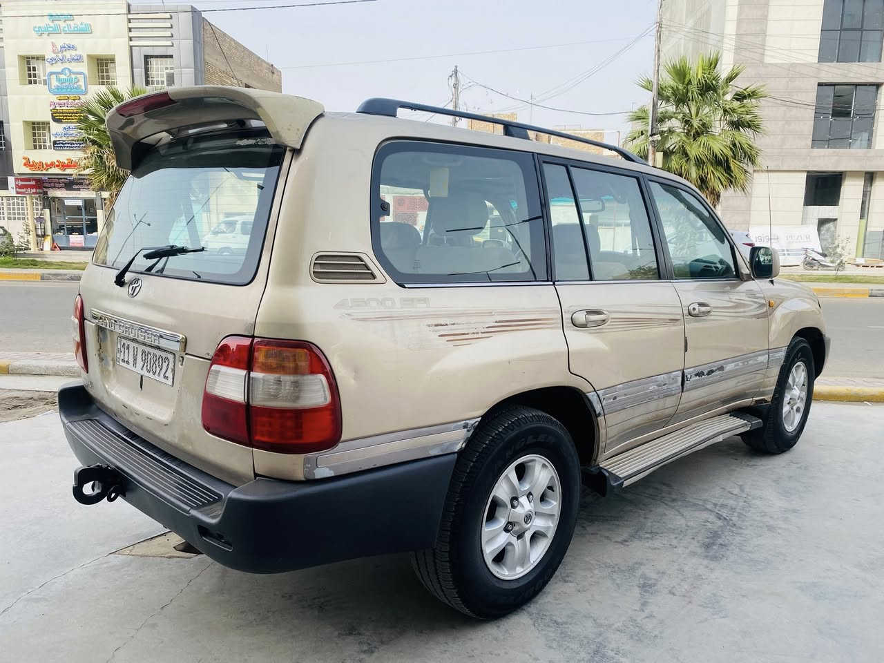 السلام عليكم لاندكروزموديل 2004 مكينه 6 سلندر فتحه دبل تانكي كير مكينه مكفولات الكشر شوفة عينك جاملغ واحد صبغ بدون دواخل تخم تاير صدر حلو سياره حلوه وناعمه بالمشي رقم الماني دولي باسمي عارضه 120 مكاني بغداد الحريه دور نواب ضباط ***********
