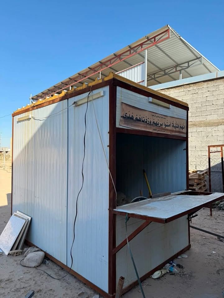 للبيع كرفان مستعمل
✅ القياس: 2 × 3 متر
✅ مصنوع من سندويج حديد سماكة 4 ملم
✅ الحالة: مستعمل وبحالة جيدة

📍 الموقع: النجف – الحيدرية

📞 للتواصل (اتصال وواتساب):
***********

