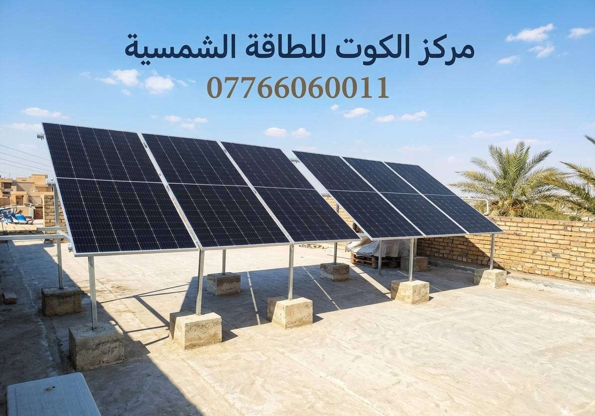 تم بعون الله تنفيذ منظومة متكاملة لأحد زبائننا الكرام
📍 في الكوت – دور الضباط
 بقدرة 12 أمبير بمواصفات متميزة جداً 
🛡️ ضمانات حقيقية ومكتوبة: 
▪️ ألواح لونجي X10 بقدرة 650W — أحدث إصدار مع ضمان 12 سنة
▪️ إنفيرتر Deye 6KW Off-Grid IP65 — ضمان 5 سنوات
▪️ بطارية Lithium LiFePO4 سعة 16KW — ضمان 5 سنوات
📐 نهتم بأدق التفاصيل… من الترتيب الهندسي الاحترافي إلى نظافة العمل وجودة التنفيذ، لنقدم منظومة تليق بثقة زبائننا الكرام ✨
ثقتكم هي الدافع الأكبر لاستمرارنا وتقديم الأفضل دائمًا 🌟
📍 العنوان: الكوت – داموك
📞 للحجز والاستفسار: 
***********
***********
***********
#مركز_الكوت_للطاقة_الشمسية
#طاقة_شمسية
#الكوت
