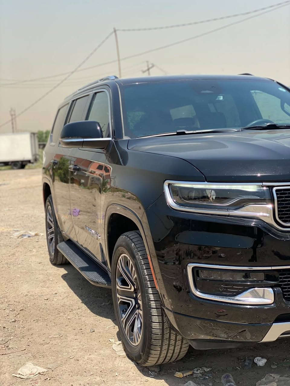 ياالله السلام عليكم جيب
واكنر 2024
كلين كفاله عامه مغلقه PPF
Jeep Wagoneer Series 2024 
 حجم المكينه :6 سلندر 
المسافة المقطوعة : 48 الف ميل : 
#مواصفاتها1.شاشه2.بصمه3. تشغيل عن بعد4.دوسات جانبيه متحركه5.كشنات جلد6.كشن السايق ميمري7.كشنات كهرباء8.صندوك كهرباء9.حساسات خلفيه10.3 قطع تبريد11.اشاير بالمري12.رادار امامي13.رادارات 36014.ثلاث وضعيات قياده15.كير ماوس17. نظام منحدرات18. هيترات بالكشنات حار بارد19.ويل كب كروم20.لايتات لد21.بكلايت لد22.كشافات23.بصمة ابواب24.سبعه راكب
فول مواصفات 1/1 جاهزه مرقم اربيل بسمي تحويل ثاني يوم
#السعر اتصل وتدلل او تفضل خاص
تفاصيل اكثر هذا رقمي *********** تحياتي
عنوان  بغداد
