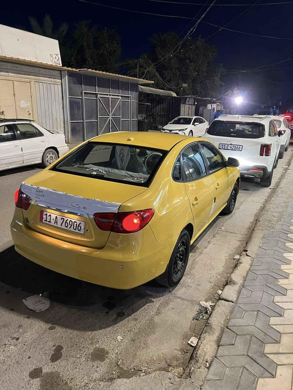 سلام عليكم النترى 2008سيارة امريكي
سيارة بسمي مصفرة هيئة وغرامات 
سيارة معروضة 83 وبيها مجال 
سيارة حادثها جاملغ امامي وبنيد جهة الصدر 
مكاني بغداد حي الاعلام
***********
