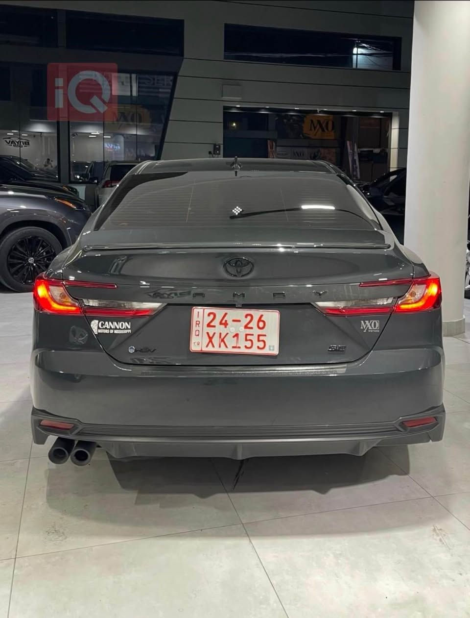 Toyota Camry SE 2025 Hybrid (22,500$)

كامرى SE هايبريد ٢٠٢٥
•ماشي 20,000 مايل
•بيها قطعتين بوند و جملغ و تعديل باب سايق بدون دواخل و بدون ارباك ب شرط
•بدون شاصي ب شرط
•سعر ٢٢،٥٠٠$ و بيها مجال
____________________________
•كامرى SE هايبريد ٢٠٢٥
•٢٠،٠٠٠ مايلا يا چوى
•بوند و جملغ سبغن بئ داخلى و بئ ايرباك و بئ شاصى ب شه رت
•تعديله ك يا ل ده رگه هئ سايقى
•سعر ٢٢،٥٠٠$ و مجال
Price: 22,500$ o majal
•*********** دهوك, العراق
