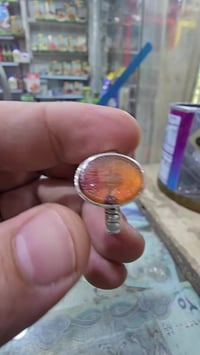 عقيق يماني • مخطوط ياقاضي • قياس ٢١ خنصر