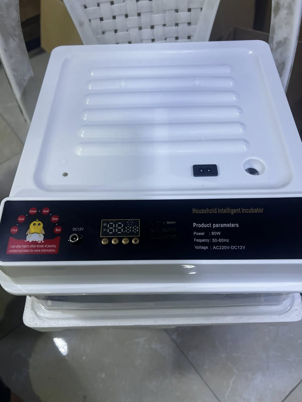 فقاسة بيض بهذا الشكل للبيع ،،، شاهد الفيديو ،،، تاخذ 70 بيضه للبيع


**إذا كنت صاحب هذا الإعلان وتريد حذفه لأي سبب، رجاءا أرسل رسالة إلى الدعم الفني**