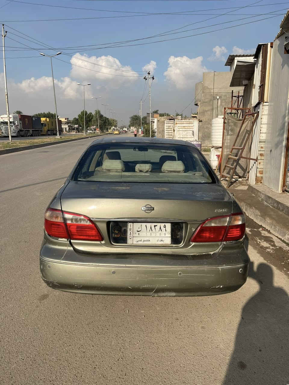 للبيع نيسان مكزما موديل 2000 ستة سلندر بغداد الزعفرانية ب38 ورقه بيهه مجال حك الجيه  
تعال وشوف بعينك رقم التواصل ‭0774 224 4899‬
