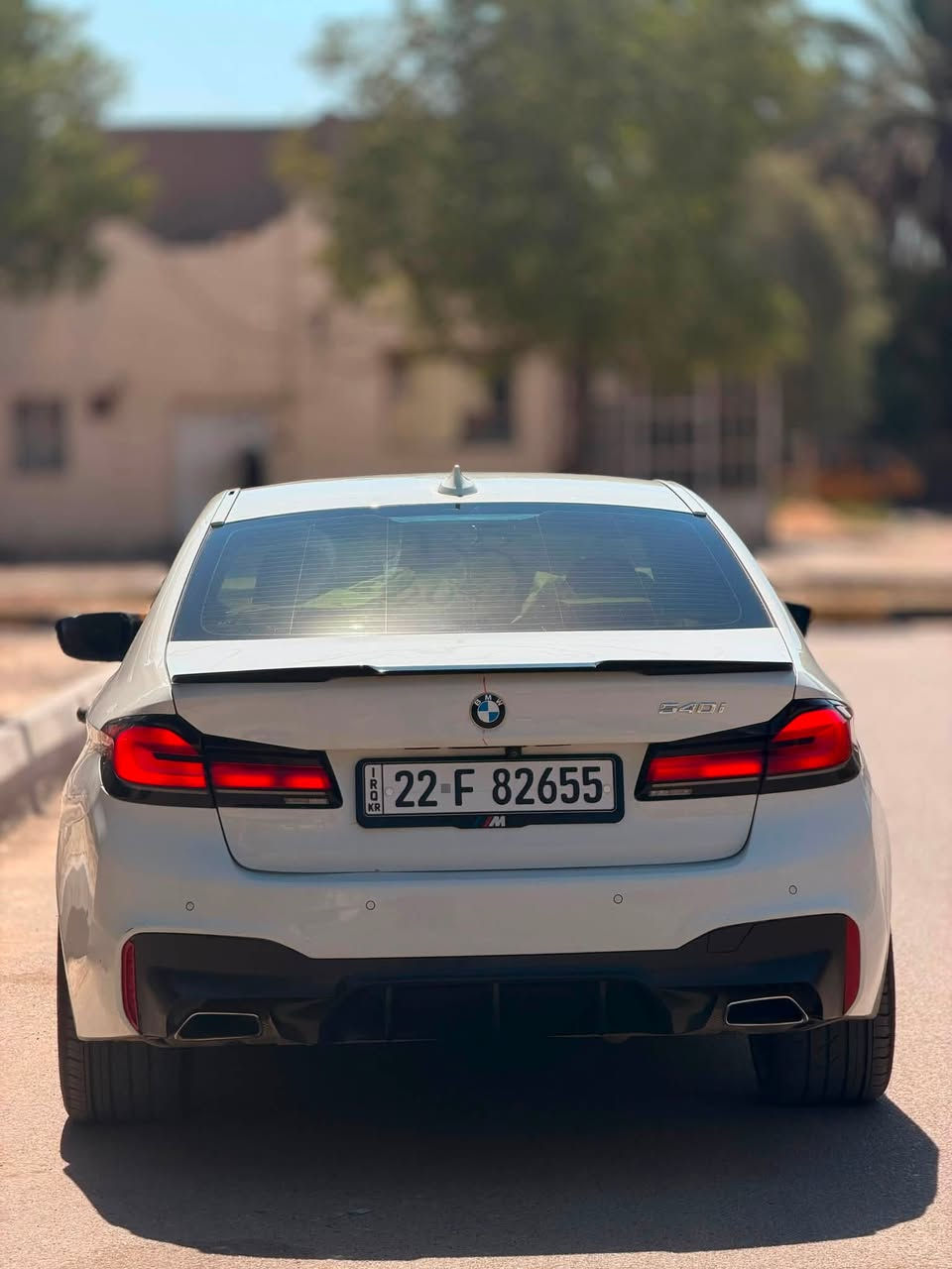 Bmw 540i 2021
السياره وارد امريكي حادثها فقط الداير مال جاملغ الخلفي وموجود السونار
ماشيه 55 الف
مواصفات ال540 معروفه
رادار امامي تنبيه خروج عن المسار
تحديد مسار
حساسات 360 
كيجات دجتل 
تدفئه كشنات
لايتات متحرك
السعر 360 ورقه 
مكانها حله شارع 40 
للاستفسار ***********
