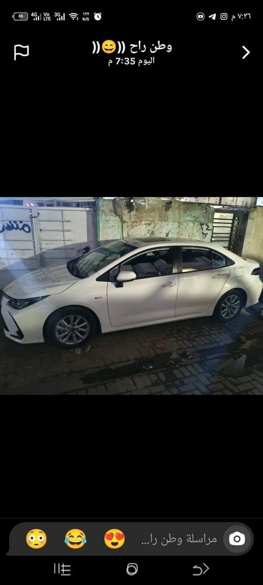 سيارة كرولا هايبرد زيرو للبيع ***********
