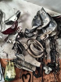 غراض دراجات تفصيخ كفرات  شاصي  براغي  ارضيات ضفتير  كابريتر مراوح تبري...