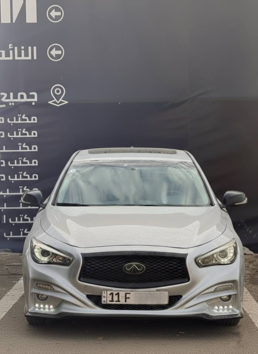 للبيع – انفنتي Q50 موديل 2018
‏انفنتي Q50 مواصفات.  .Lux 
‏مكينة 6 سلندر توين تيربو 3000cc
‏وارد امريكي
‏دفع خلفي
‏رقم بغداد هزة جديدة
‏لون سلڤر
‏ممشى تقريبا 100 الف ميل 
‏ماناقصها اي شي
‏باقي التفاصيل بالصور
‏للأستفسار  - ***********
‏او خاص
‏
‏
