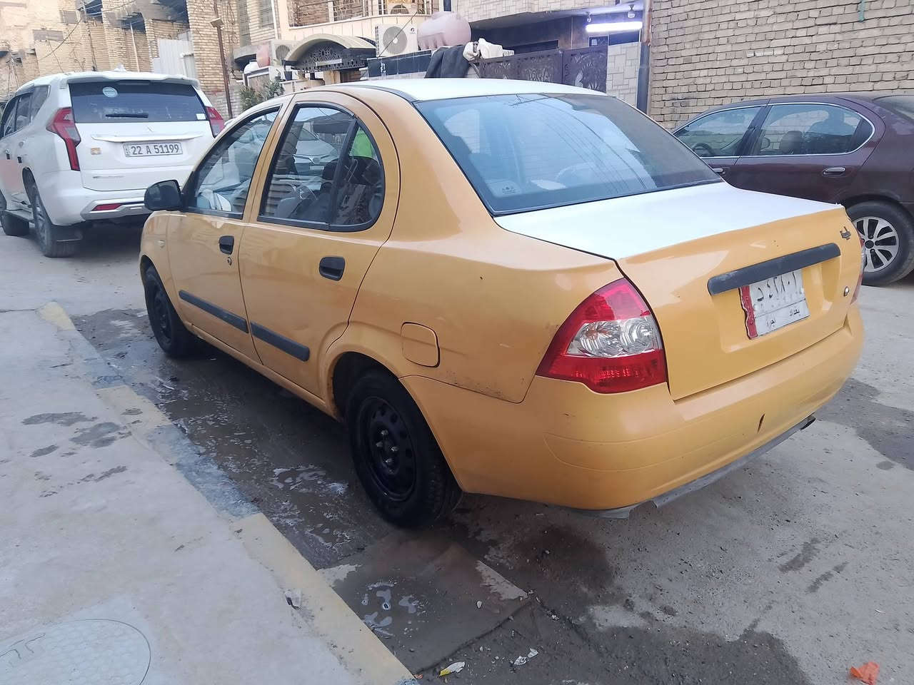 طيبة 2015 استلام الشركة ماشية160 جاهزة للاخير مسويلهة ادامة كاملة مجموعة بانزين صدر جديد تخم تاير بدون اي نقص بيهه بنيد مصبوغ فقط السعر 38 عنوان بغداد للاتصال ***********
