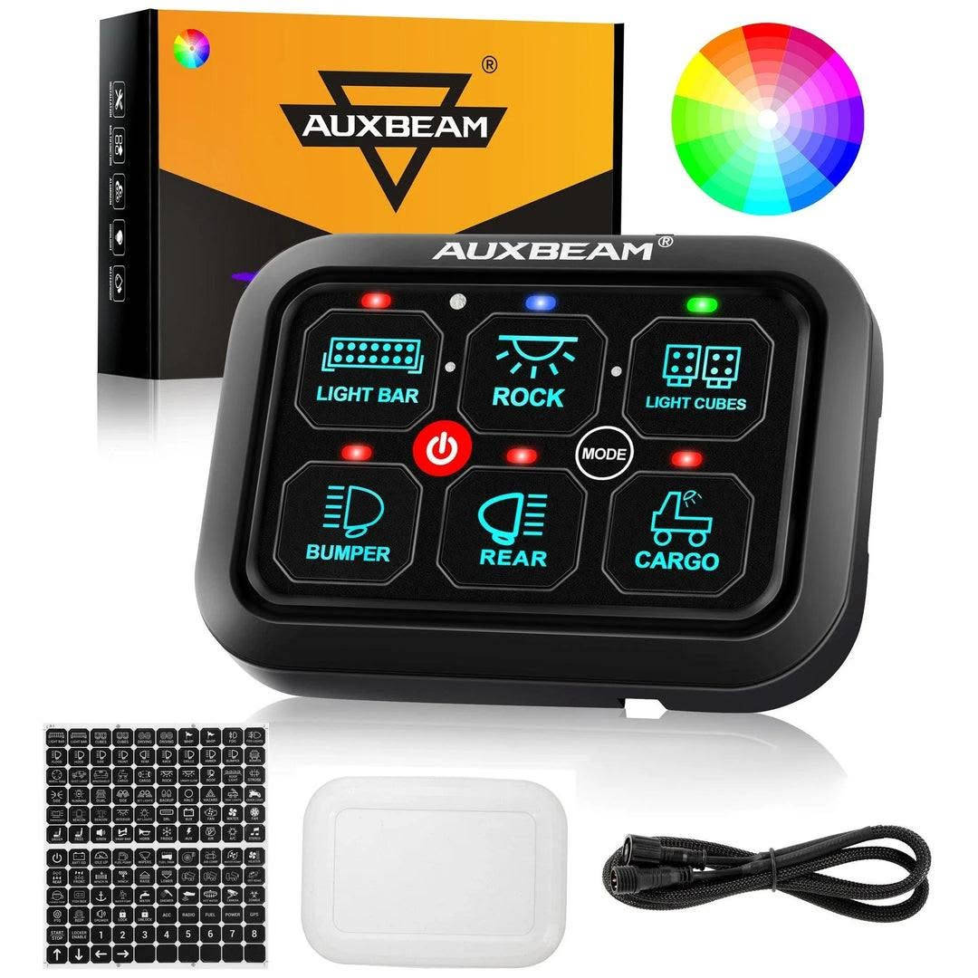 هذا المنتج هو عبارة عن لوحة مفاتيح (Switch Panel) للتحكم في ملحقات السيارة الإضافية، من إنتاج شركة أوكس بيم (Auxbeam).
#مزاد_يم_أعلى_سعر_ابيع

©تتضمن اللوحة خيارات تحكم متنوعة تشمل وضع التشغيل المستمر (Toggle) والوضع اللحظي (Momentary).

© تتميز بتصميم مخصص للسيارات المعدلة لسهولة إدارة الإضاءة والأجهزة الكهربائية.

©تحتوي العبوة على نموذج RA60 وفقاً للملصق الظاهر عليها.

#جديد لوك بالجيس غير مستخدم.
#توجد خدمة توصيل للمحافظات كافة.


**إذا كنت صاحب هذا الإعلان وتريد حذفه لأي سبب، رجاءا أرسل رسالة إلى الدعم الفني**