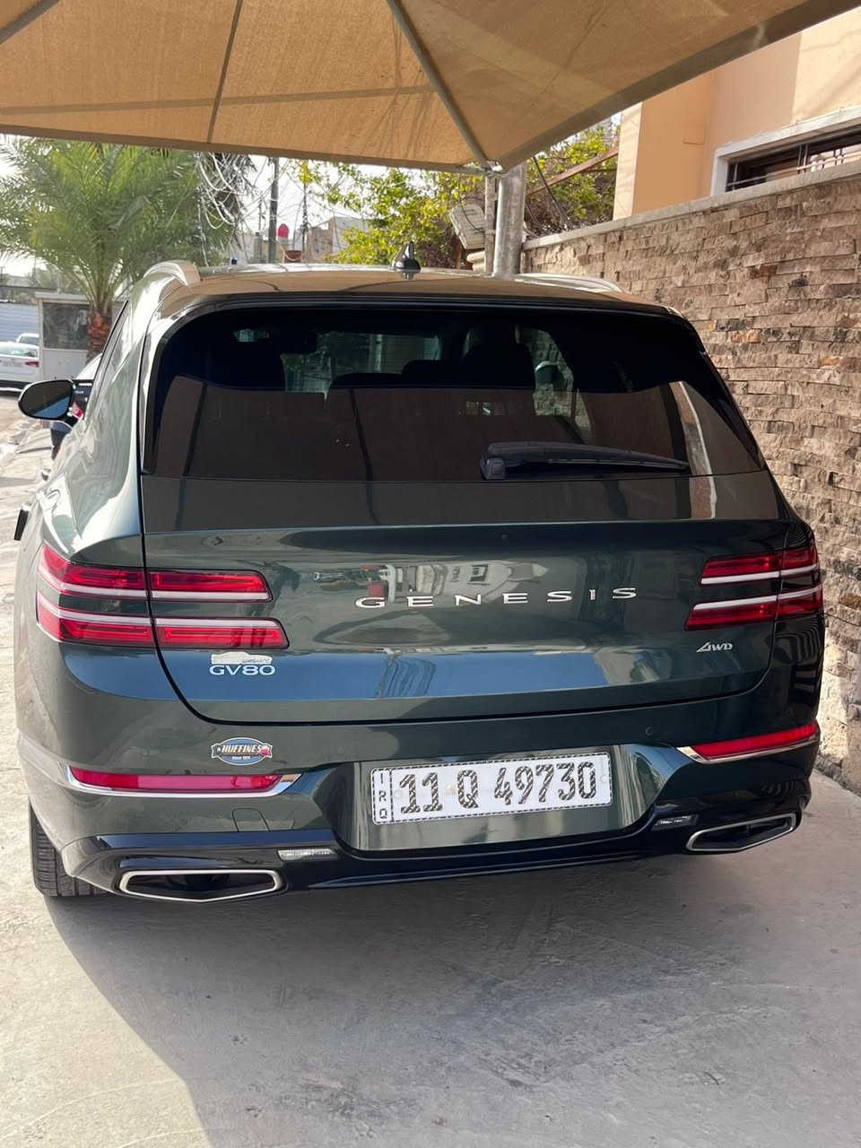 Gv80 2023
السيارة 4 سلندر برستيج
ماشية 25 الف ميل
رقم بغداد بأسمي

KMUHBDSB1PU118643
السيارة ضررها صبغ جهة اليسار بدون دواخل 
الايرباك سليم 
السيارة بدون نقص وتصليحها مال جناي 
مواصفات البرستيج معروفة 
مبيها بارد بغير مكان
دعامياتها وياهة جاية نفس لونها 
السعر 3 شدات
بغداد السيدية
***********

https://bid.cars/en/lot/1-63793143/2023-Genesis-GV80-KMUHBDSB1PU118643
