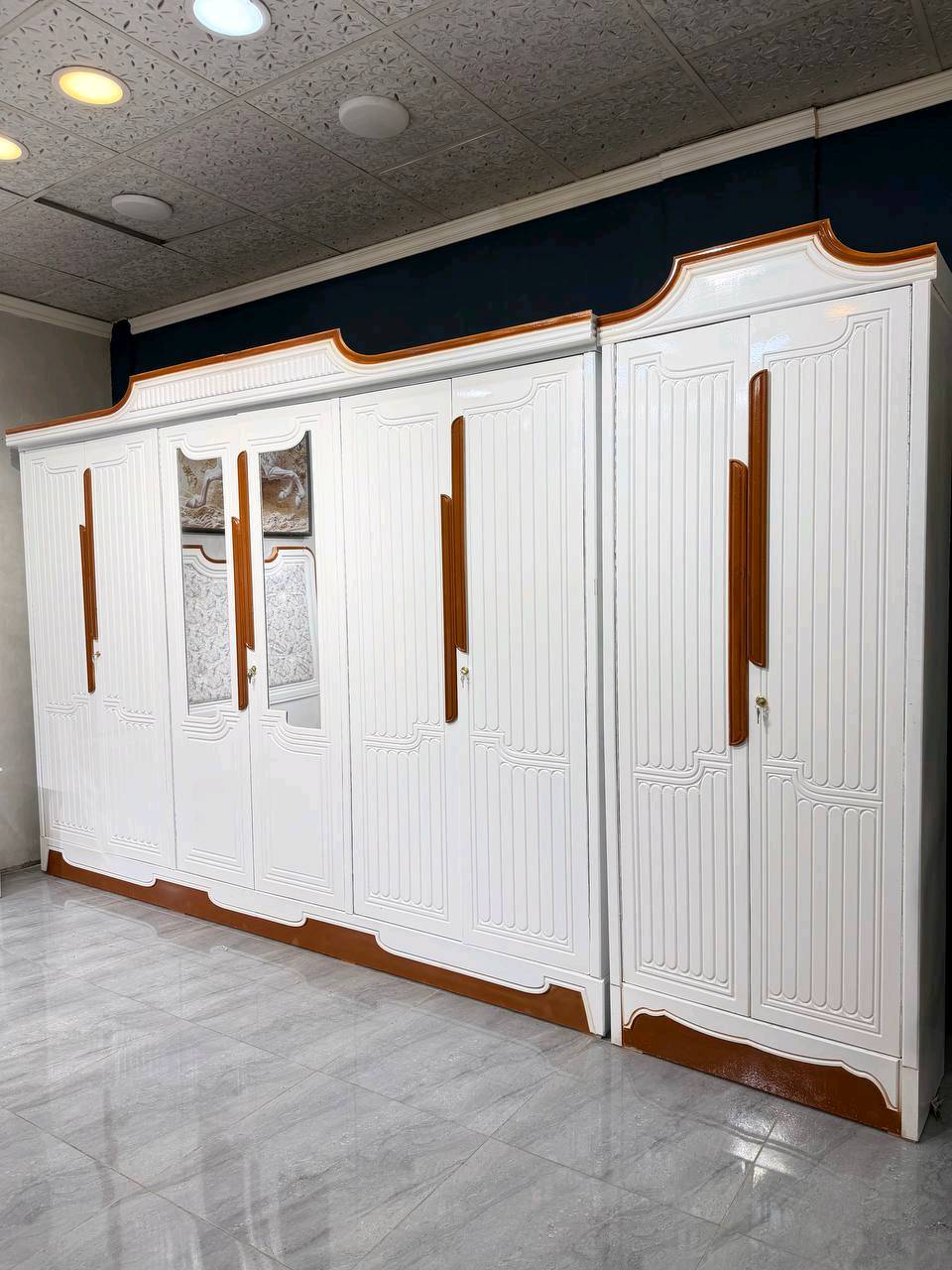 جاهز للحجز
غرف صاج عراقي جديد غير مستخدم
احدث الموديلات
خشب عراقي درجه اولى
متوفر عده موديلات 
سعر الغرفه 950
شازلونه طابوريه حسب الطلب سعرهن 50
نقل وشد بكروه بغداد وجميع انحاء العراق وباسعار رمزيه
اطلب الان قبل نفاد الموديل المتوفر