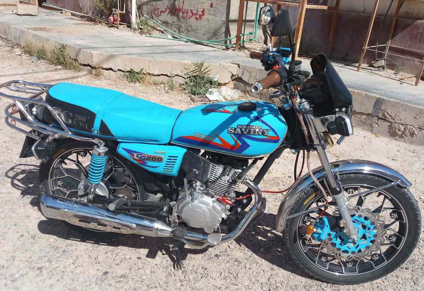 ماطور ايراني سفيان موديل 23 مشدود 25 محرك 200 دبل ريموند بصمه حساسات رماش ماطور اخو الجديد كله وضع شركه مابي أي نقص تايرات جدد لايت زنون يعني موديل 25  السعر 850  اوبي مجال قليل العنوان 7 كيلو رقم الهاتف ***********
