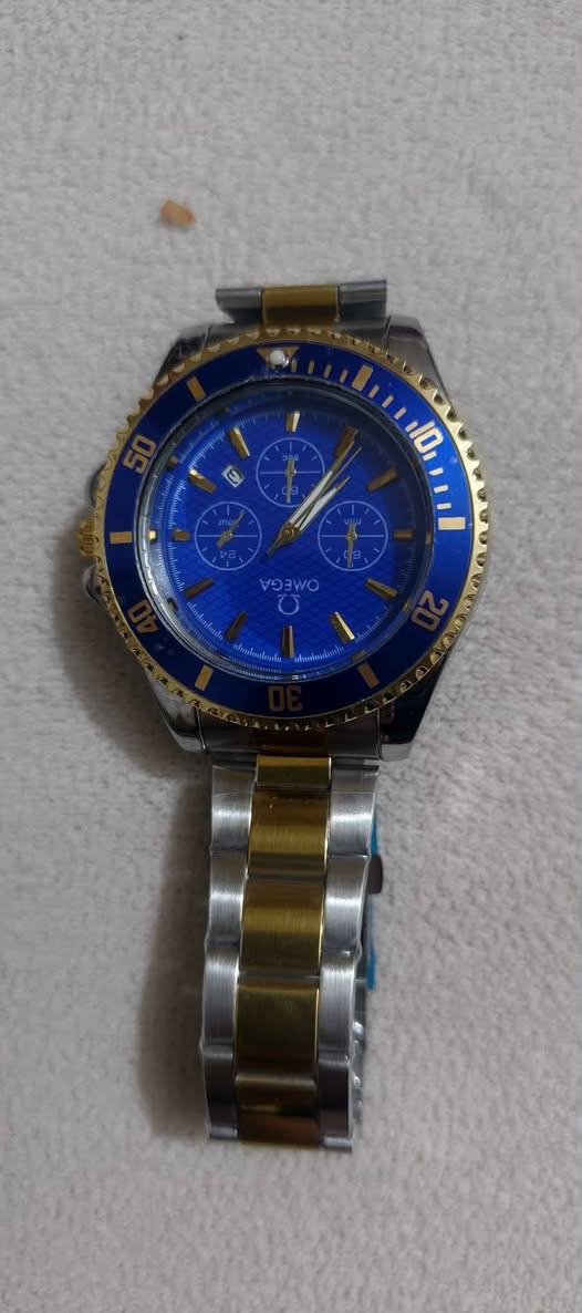 السلام عليكم ساعات اوميكه و رولكس رنك دوار سل ستيل ضد الماء طلاء ثابت وزن ثقيل سعر  القطعه 15
 ***********
