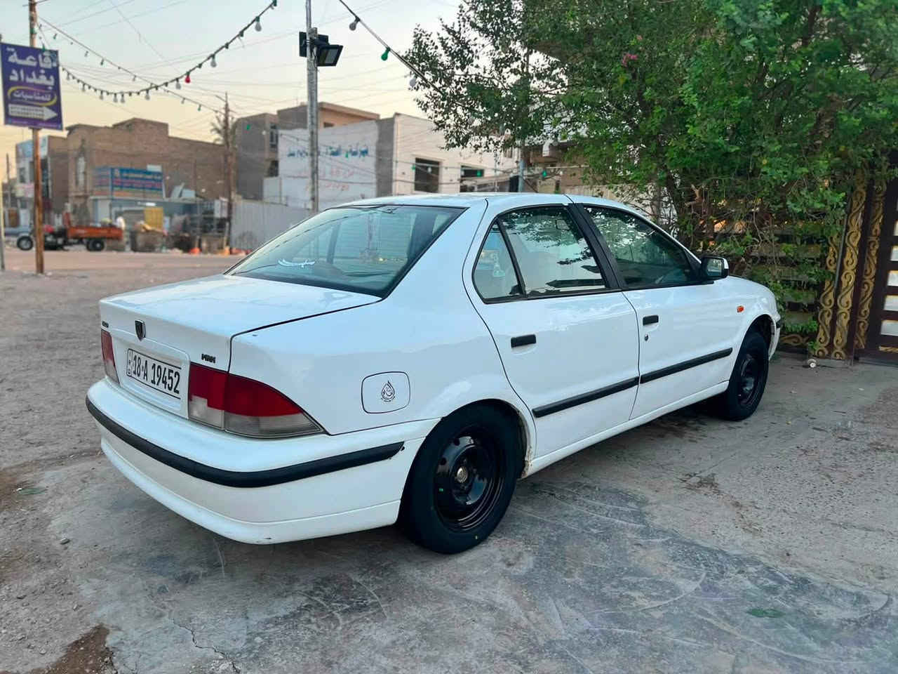 سلام عليكم سمند ناطقه مديل 11 سياره جاهزه من كلشي كير مكينه تبريد حداديات لا ضربه ولاشي مكاني بياع تقاطع درويش سعر 43 وبيه مجال بسيط كلش الرقم ***********
