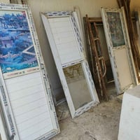 كاونتر المنيوم ٢×٢ • بيبان بدون چرچوبه • تواليت غربي نظيف