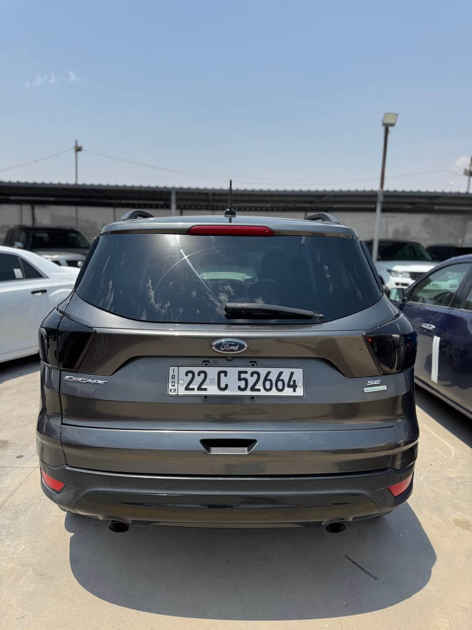 سعر بلااااش (( 77 )) $ 
*********** واتساب 

Ford escape 2017

سياره بيها ٣ قطعة سبغ بدون دواخل 
بدون شاصي و بدون لغد 

رقم سنويه هزة فحص جديد
باسمي سياره
سياره 4 سلندر حجم مكينه 1500
اقتصاديه كلش 

كير محرك كهربائيات تبريد وضع شركة
سياره اي نقص مابيها 

جاهزة بدون نواقص

مواصفات السيارة : فول ماعدا فتحه 

.. شاشة جبيرة .. كاميرا .... لايتات ليد .. لايتات زينون .. بك لايتات ليد .... حساسات امامي .. حساسات خلفيه ..
سعر 77 $
موقع السياره ( اربيل  ) وكل السياره شرط الفحص بالسونار أربيل, العراق
