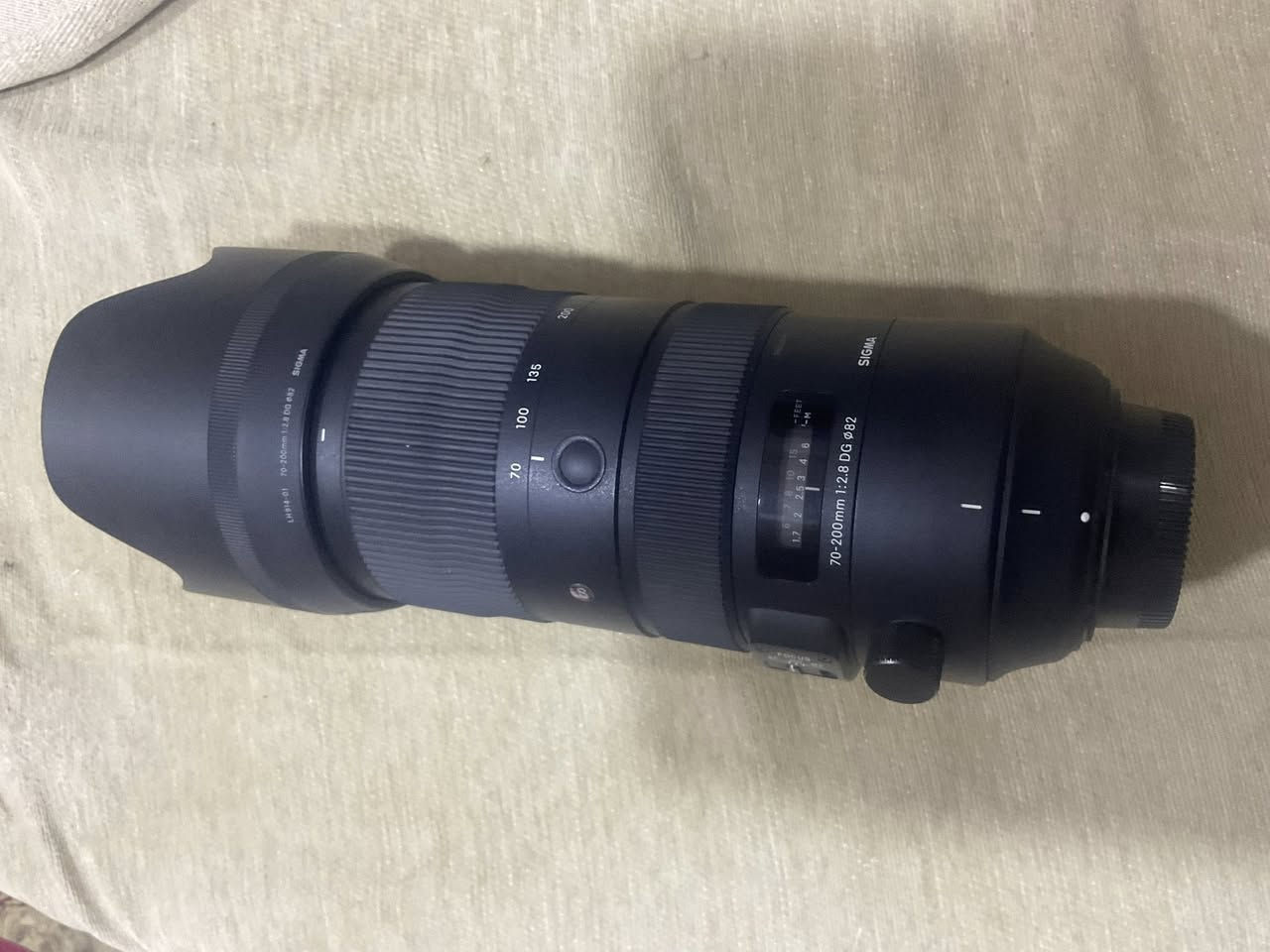 نيكون 610 بدي وعدسه 70-200 سيكما
الاصدار الثالث فتحة 2-8 نظيفات جدا جدا 

سعر العدسه : مليون و 250 الف 

سعر البدي :  675 الف 

اذا تاخذهم الاثنين سويه ( 1،850،000 )

مكاني بابل

***********
