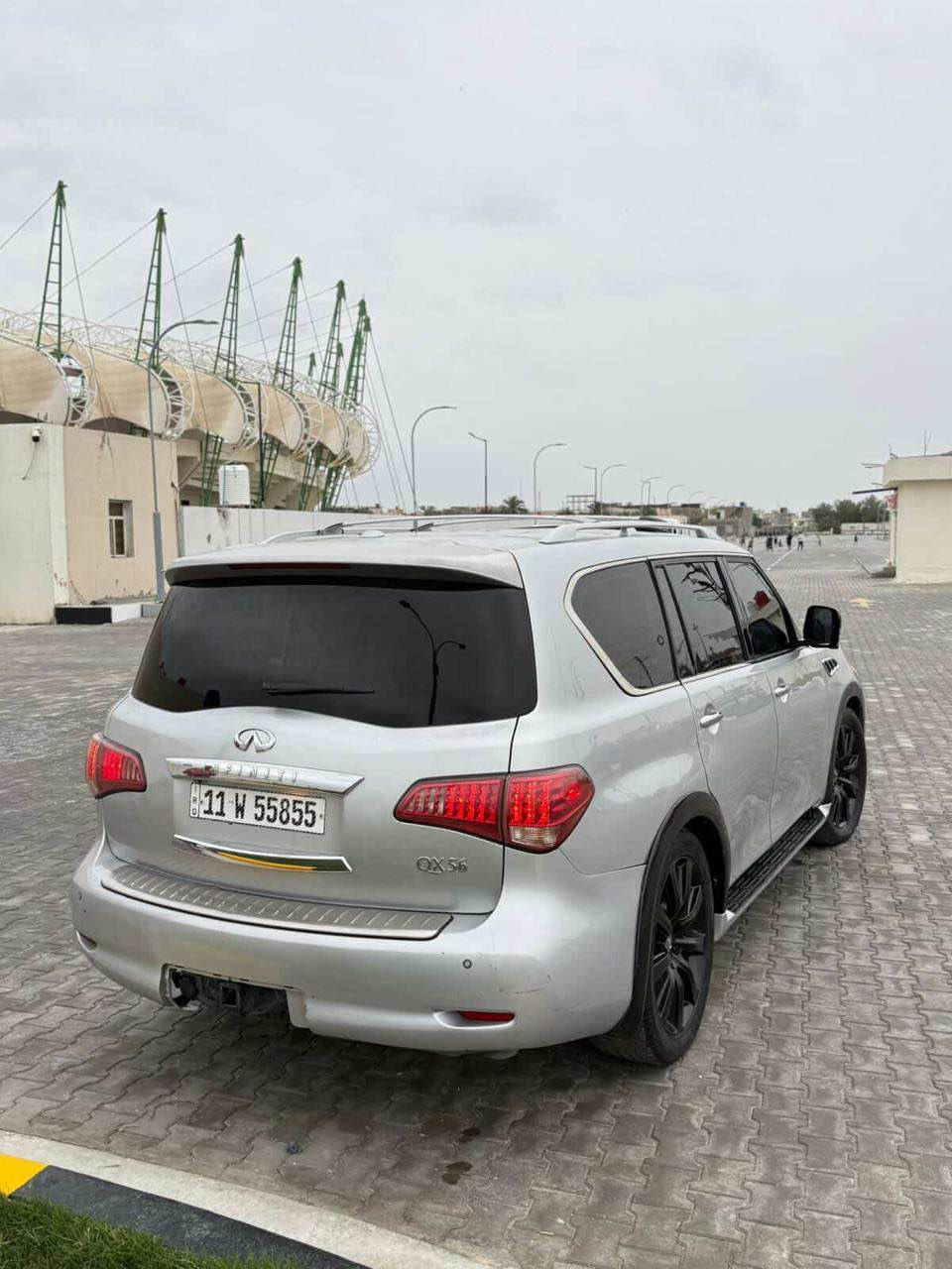 سلام عليكم
للبيع او مراوس 
انفنتي qx56 2012
مكينة 5.6L v8
فول مواصفات Vip 
فتحة سقف
كشنات جلد تدفئه+تبريد
خزن ميموري
تحكم ستيرن جهتين +كهربائي+تدفئه
كشنات خلفية منفصل Vip+تدفئه
صندوك شفط
بصمة تشغيل
5 كامرات
13 سماعه من ماركة Boss
مكينه جديده
 مكينه كير كفاله
حداده 75/100 
سياره عليه ادامه كامله من نوزلات و بلكات جدد ومجاول 
ضربته جاملغ وشبر من البنيد بدون دواخل وبيه قطعه بارد
رقم بغداد مميز تحويل ثاني يوم
العنوان بصرة معقل
السعر 156 وبيه مجال لشراي
للاستفسار ***********
يرهم مراوس البصرة, العراق
