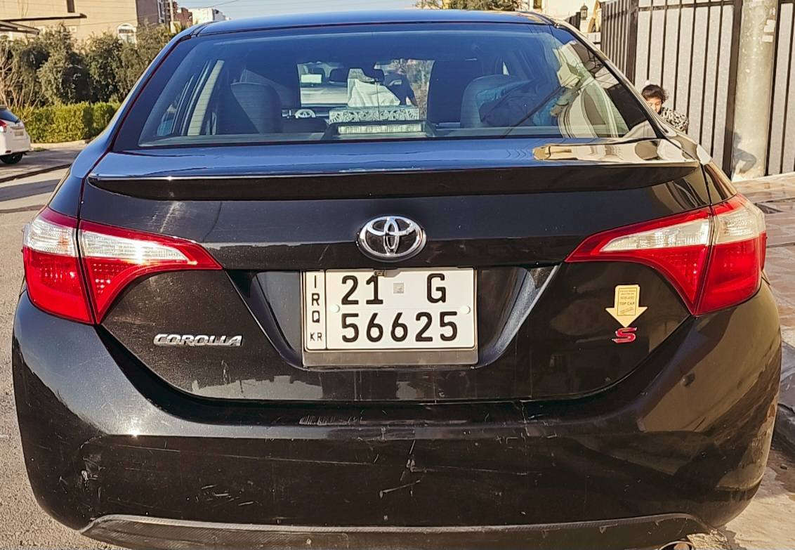 تويوتان كورولا ۲۰۱٦ اسود ويل كب وابيعه مستعجل لذا هاذ سعره القفل وموصفاته فول ماحدا بصمة وسلايت و جلد  الباقي كله بي والسيارة ماشية جدا قليل ۹٥ الف فقط ورقم سليماني جديد وسنوي ل ۲۰۲۹ وفور تتحول والسيارة ما عنده دينار مصرف وكير ومكينة مامفتوح قطعيا شرط الفحص والسيارة بي ثلاث قطعة ولكن انا ابيعه ك اربع قطع وللاستفسار اتصلو علی رقمي هذا
مكان اربيل شارع ۱۲۰

السعر القفل ۱۲۱ ورقة
***********
*********** بي واتساب أربيل, العراق
