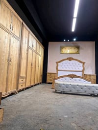 غرفة نجارة عراقية صاج شغل درجة اولى قياس الكنتور مع الزاوية 4.5 متر  و...