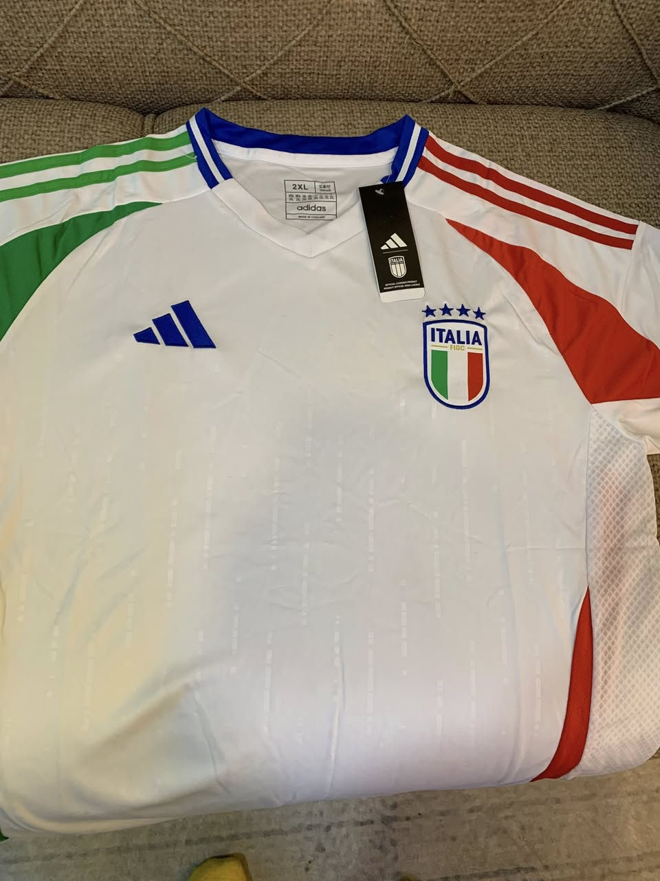 دريس منتخب ايطاليا قياس 2XL


**إذا كنت صاحب هذا الإعلان وتريد حذفه لأي سبب، رجاءا أرسل رسالة إلى الدعم الفني**