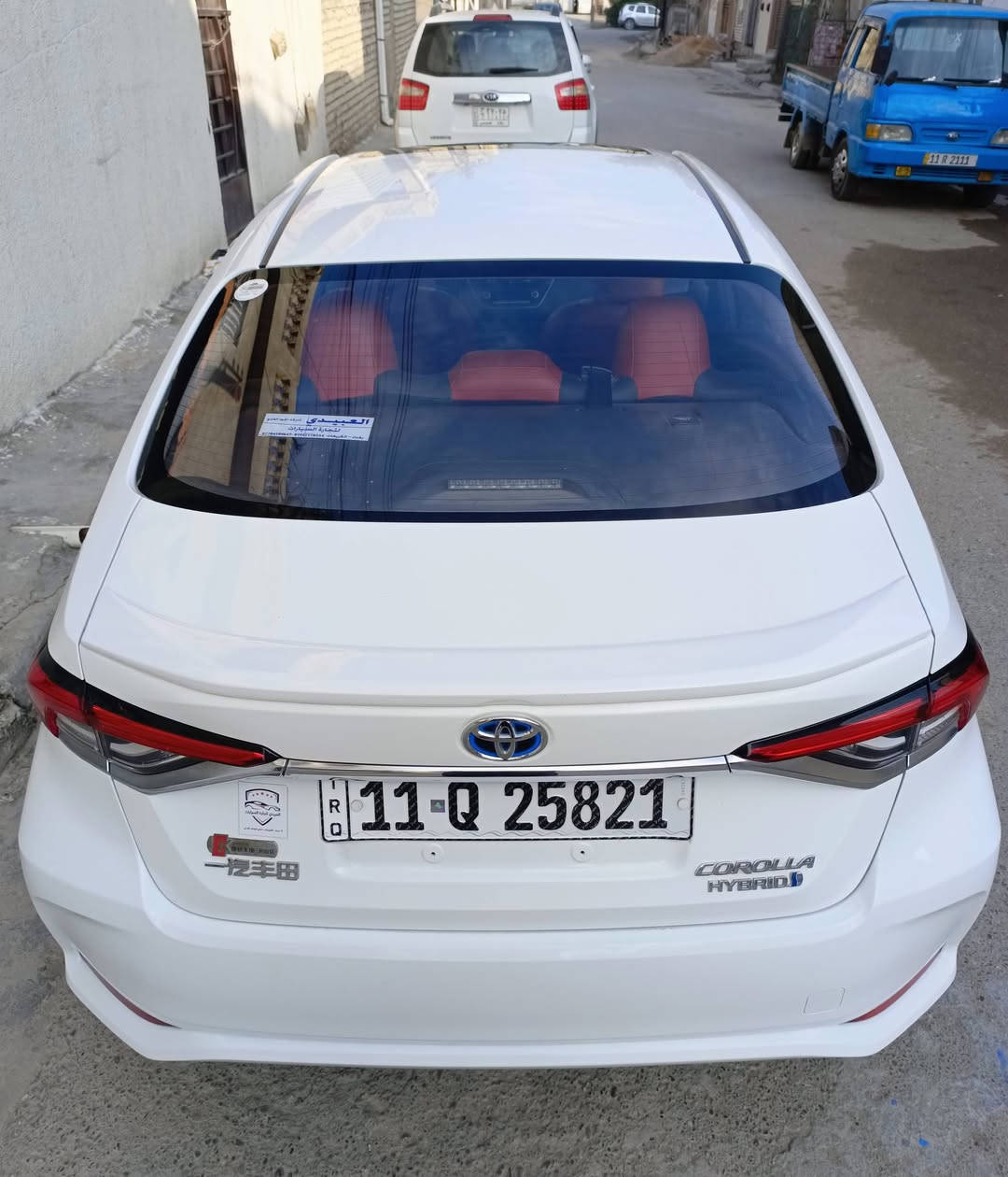 السلام عليكم كورلا هايبرد 24
كفاله عامه
داخل احمر
علامه الزرقه
هزه وسنويه جديد بسمي
ماشيه 88
مكاني بغداد 
السعر 147 
للاتصال ***********
