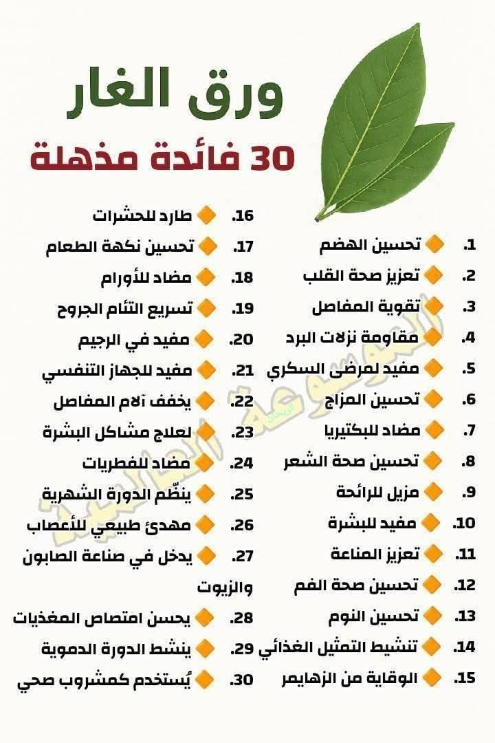 ❤️ فوائد الجمالية بالصور ❤️ 
🌿 الشاي الاخضر و ورق الغار و ورق السدر 🌿
#عطارية_اكسسوارات_كوزمتيك_الريحان


**إذا كنت صاحب هذا الإعلان وتريد حذفه لأي سبب، رجاءا أرسل رسالة إلى الدعم الفني**