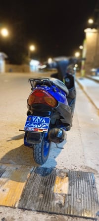 دراجات للبيع ياماها رمبه كهربائية كله شغله سلف شغال بس  باتري نقصه 550...