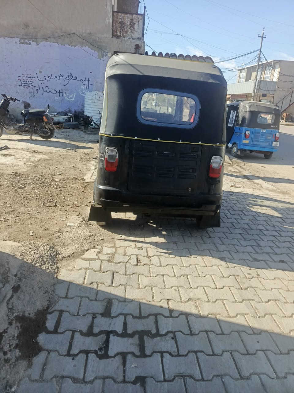 سلام عليكم شباب نعيد النشر بسبب الوعود الكاذبه تكتك TVS للبيع موديل 2018 تكتك خير من الله توفيت جديد جادر جديد باتري جديد تاخذهه ربع مذب عليهه مكان التكتك محموديه *********** رجان المو شراي لا يخابر
