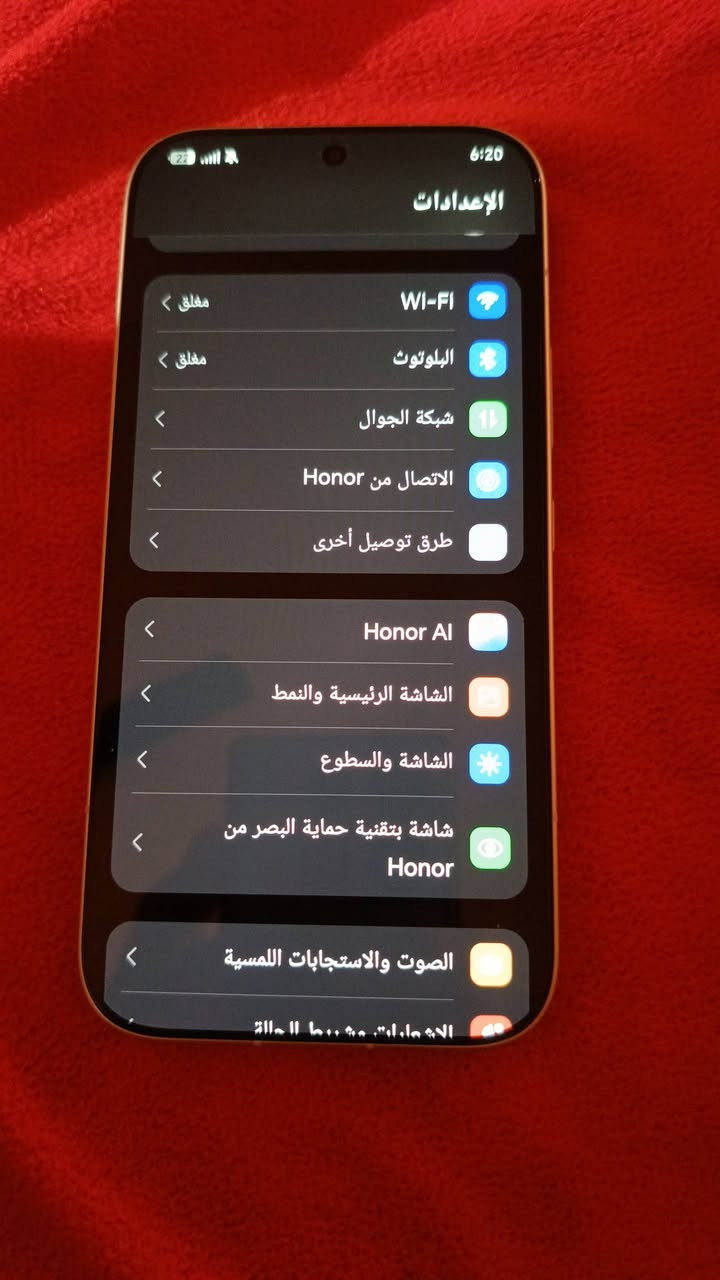 هونور 600 عشوائيه 8 للبيع مستخدم 3 ايام للبيع السعر 550   وبي مجال قليل مكاني بغداد العبيدي
***********
