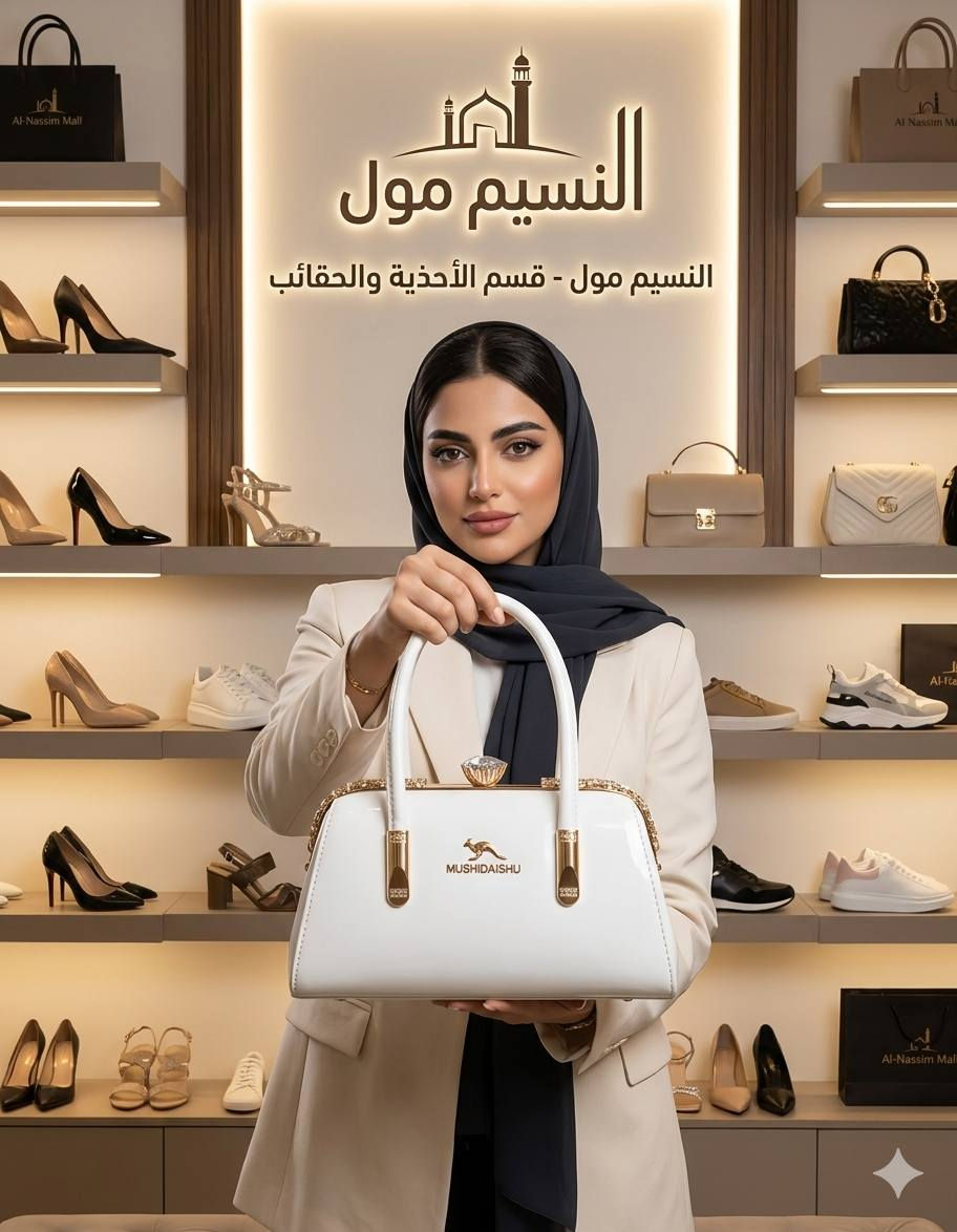 جديد كل يوم وي النسيم مول قسم الاحذيه والحقائب الطابق الثاني عنوان شطره شارع حوني تقاطع شحيم الحجز او استفسار ***********
