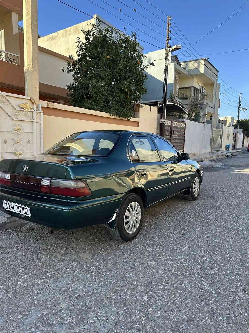 كورله موديل 1997 رقم بغداد مشروع وطني ل 28
سياره بلاديه ايسر محرك 18 كير محرك بلشرط 
صبغ عام جماليه بدون ضربه عله وضع شركه 
سعر 60 وبيها مجال قليل مكاني كركوك 
تصل ***********
***********
