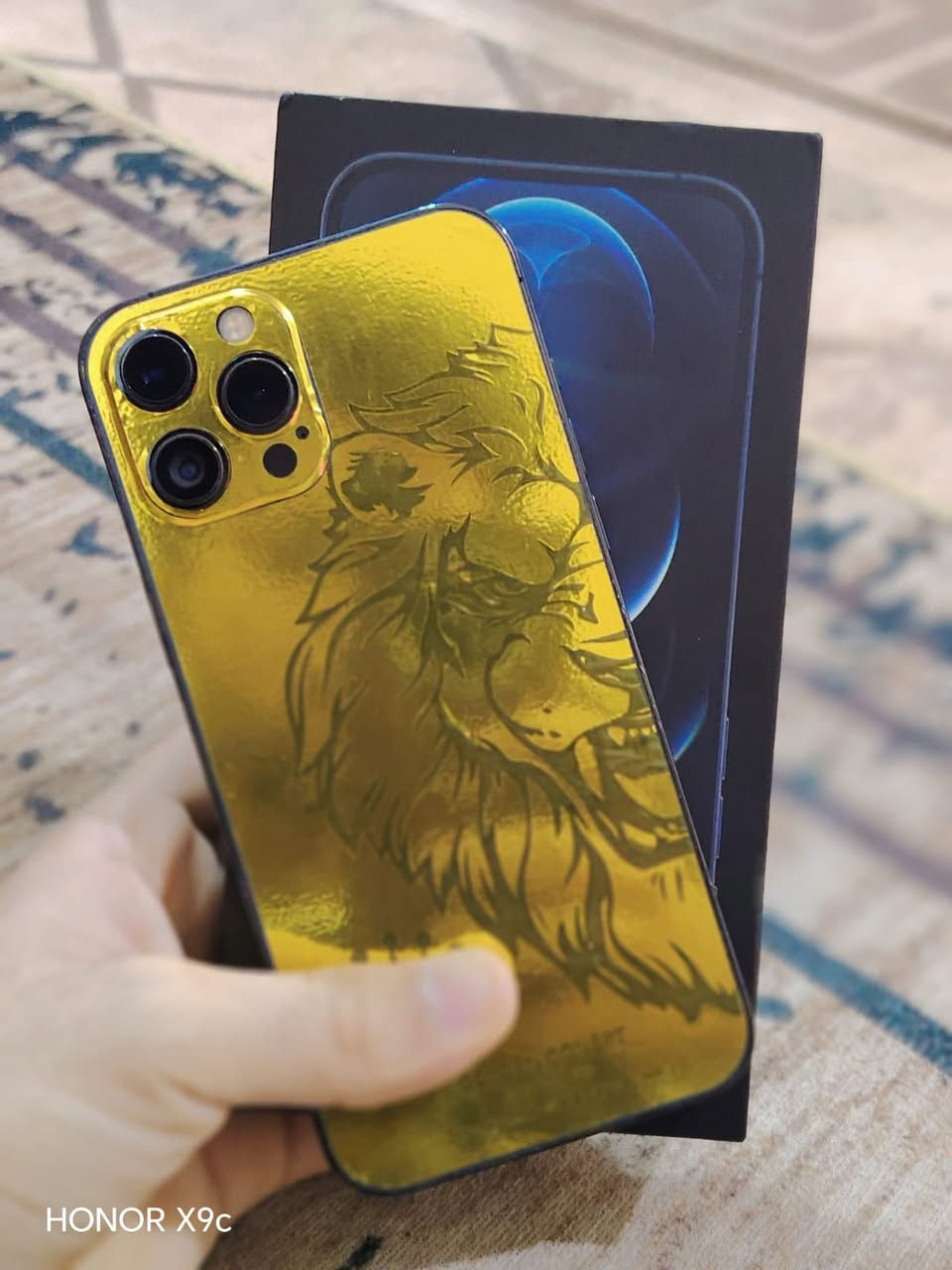 12 برو ماكس
ماستر شرق اوسط AA/A
ذاكره 128
بطاريه 76 بلادي 
ضهره مكسور ومغلفه 
ومبدل فقط كاميرا اماميه اصلية 
مراوس 
مراوس بهونر X9D او ايفون اعلى اونطيك فرق


**إذا كنت صاحب هذا الإعلان وتريد حذفه لأي سبب، رجاءا أرسل رسالة إلى الدعم الفني**