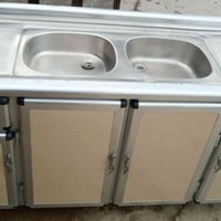 كاونتر سنك • فضي • ١٩٠ سم